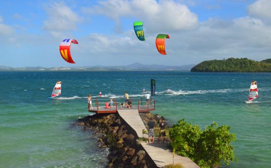 kite Surf, first class, Martinique
