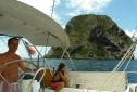 Diamond Rock sailing, Martinique